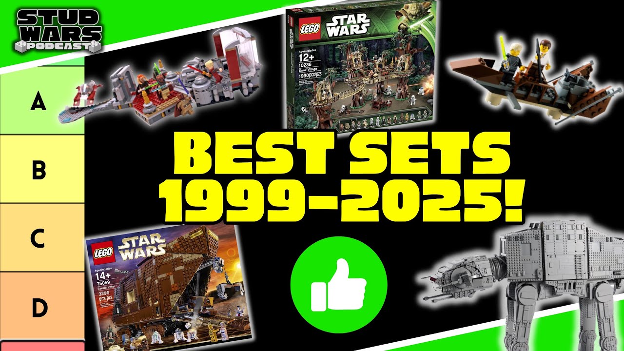 Ranking the BEST LEGO Star Wars Sets from Each Year | Tier List