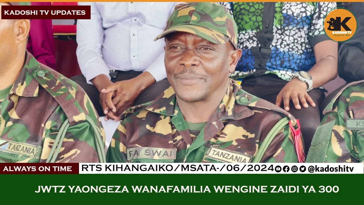 JWTZ YAPATA WAPIGANAJI WAPYA ZAIDI YA 300