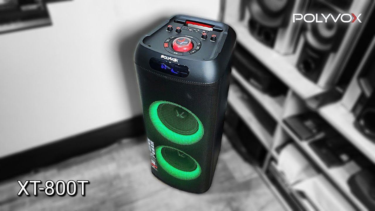 Unboxing (desembalando) Polyvox XT-800T