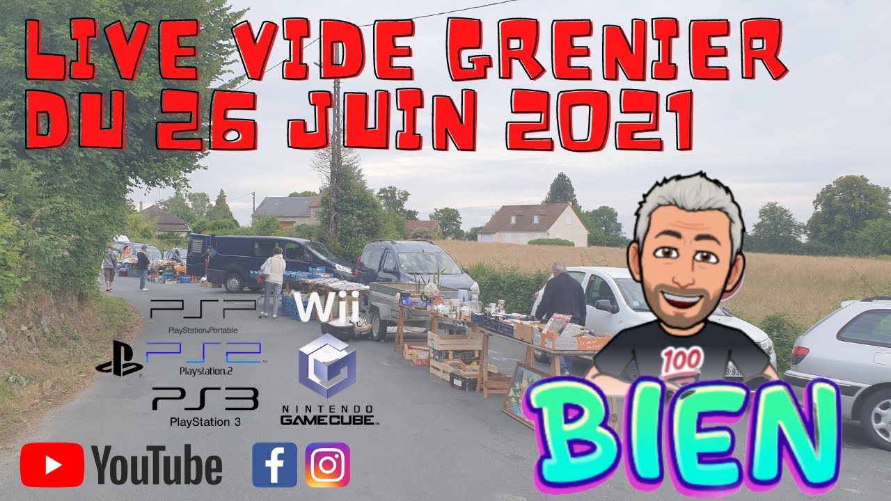 #07 - Vide Grenier Live du 26/06/2021 (retro gaming)