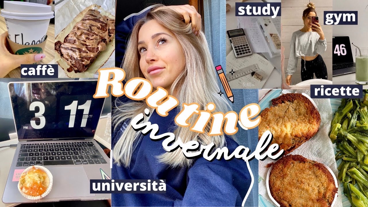La mia Routine Invernale da Universitaria*in sessione*