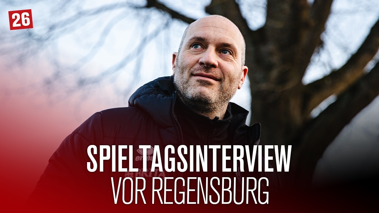 SPIELTAGSINTERVIEW vor SSV Jahn Regensburg vs. SV Wehen Wiesbaden  I 3. Liga I 25. Spieltag