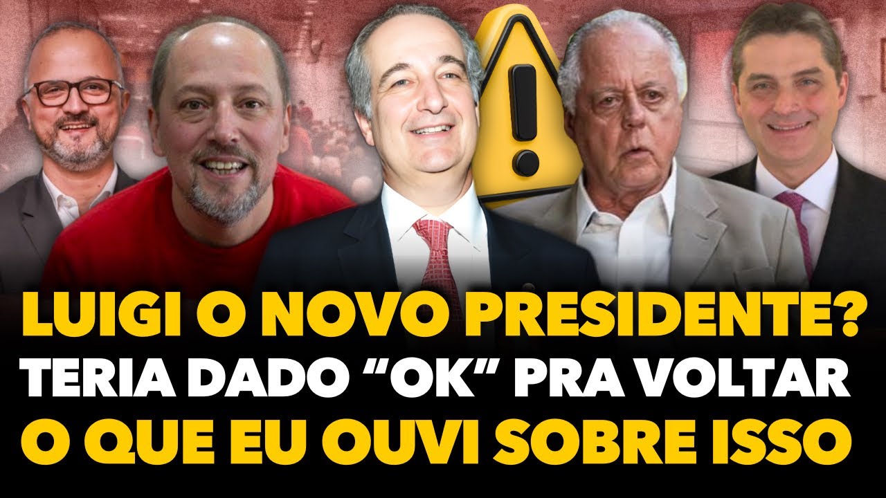 🚨💣 GIOVANNI LUIGI PODE RETORNAR COMO PRESIDENTE DO INTER? TERIA DADO “OK” E CONVERSAS! O QUE OUVI