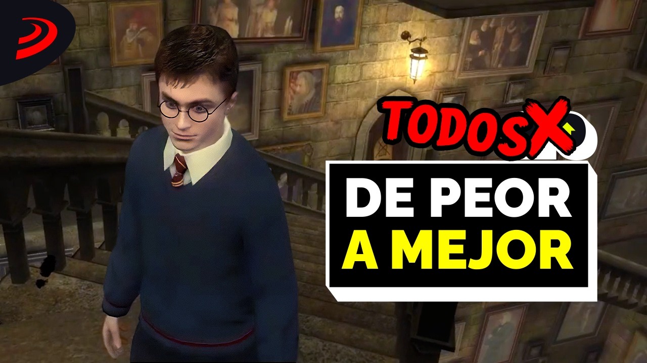 Todos los juegos de HARRY POTTER ordenados de PEOR a MEJOR