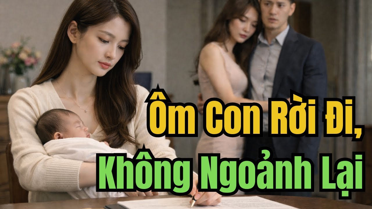 Sinh Con Vừa Tròn 1 Tháng, Chồng Dắt Tiểu Tam Về Đòi Ly Hôn, Vợ Ký Đơn Không Do Dự