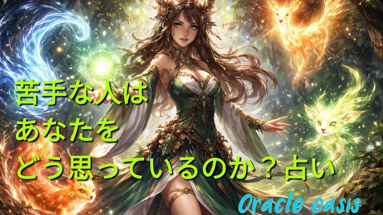 タロットとオラクルカードで占い🔮リーディング👀をしてみました💙✨オラクルオアシス🌛タロット占い