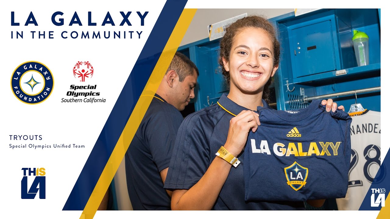 LA Galaxy Special Olympics Unified Team tryouts | In the Community