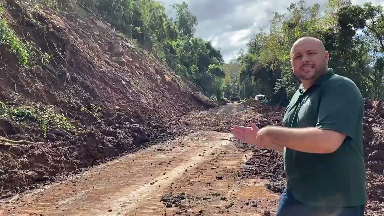 Muita destruição na Serra das Antas; veja