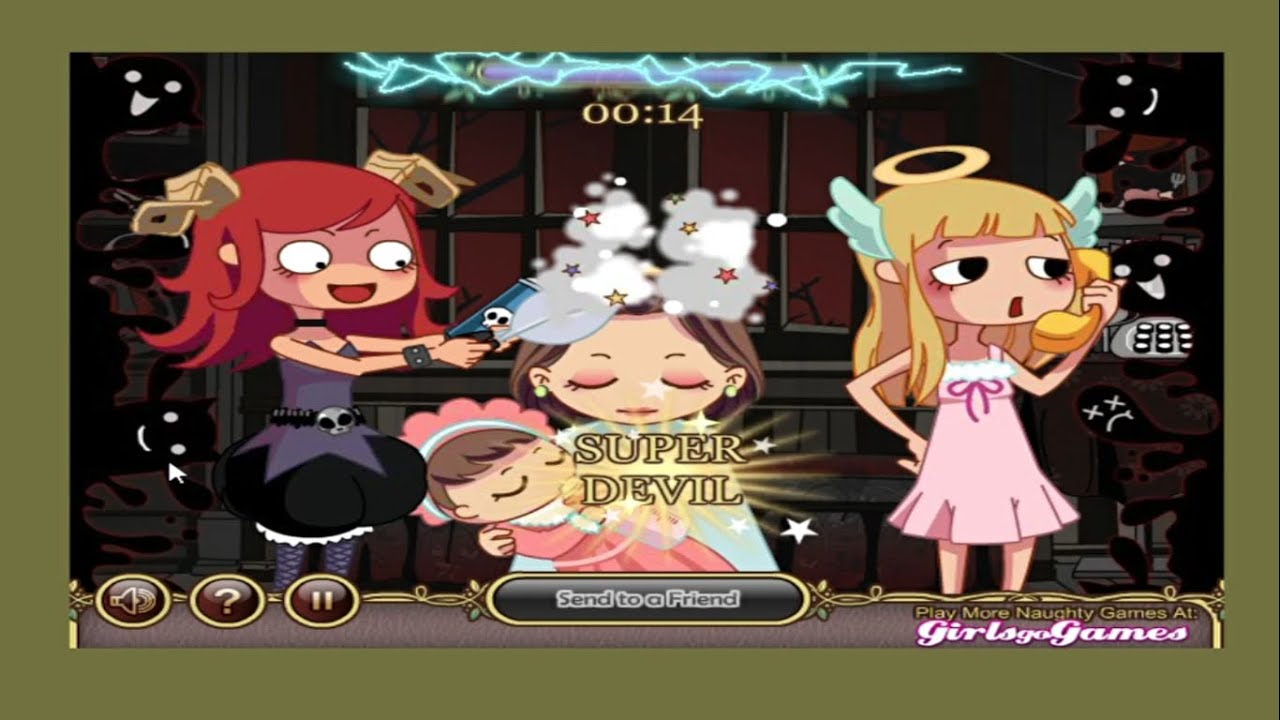 Devilish Hairdresser Game - Play online at Y8 com