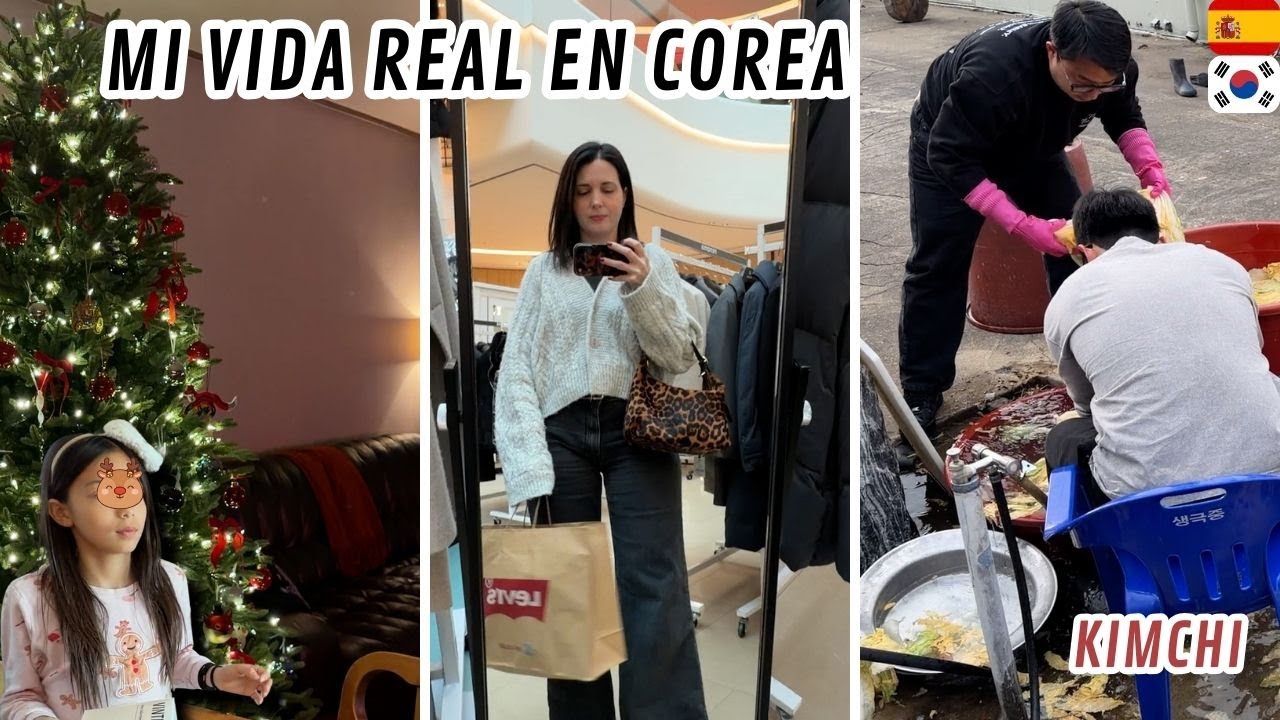 AMA DE CASA EN COREA DEL SUR- Navidad, compras y día de kimchi.