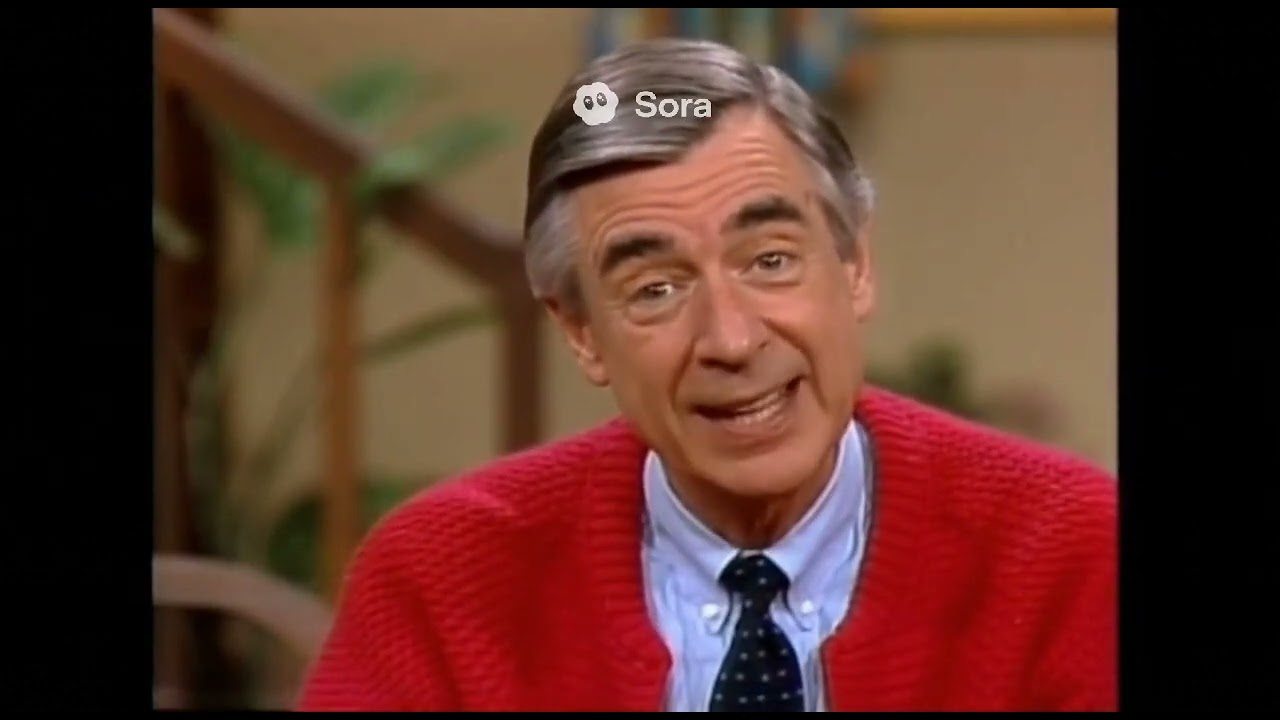 Mr. Rogers Reassures Neighbors Worried About the Robot Takeover