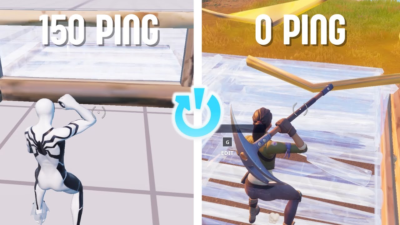 Переход на 0 пинг в Fortnite (перезагрузка проекта)