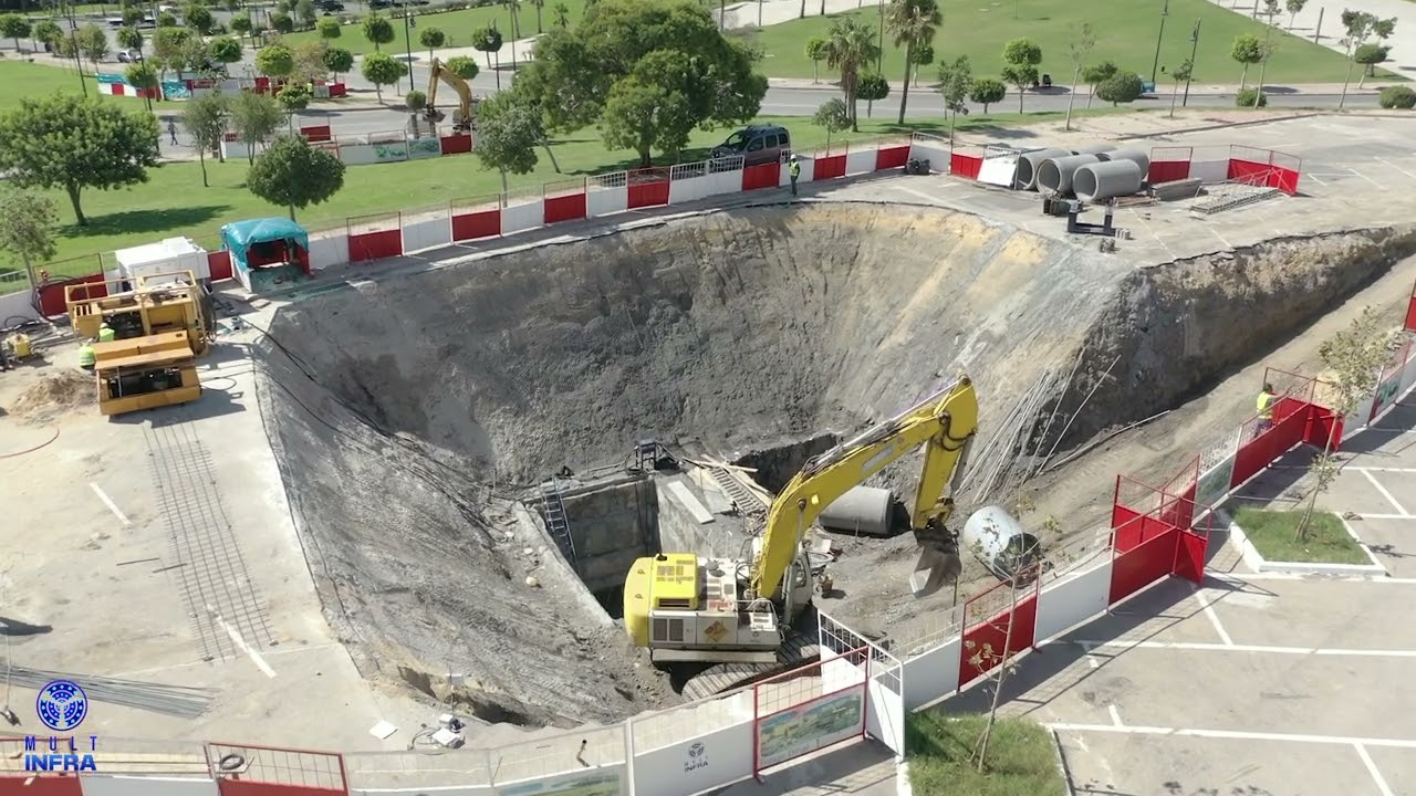 Projet : Réaménagement et Extension du Grand Stade de Tanger - Assainissement, Drainage.