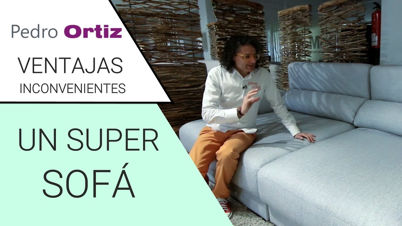 Sofá cama DIFERENTE 🤩 sofa 3 plazas con ASIENTOS DESLIZANTES | SOFA EXTRAIBLE | Pedro Ortiz by Matía