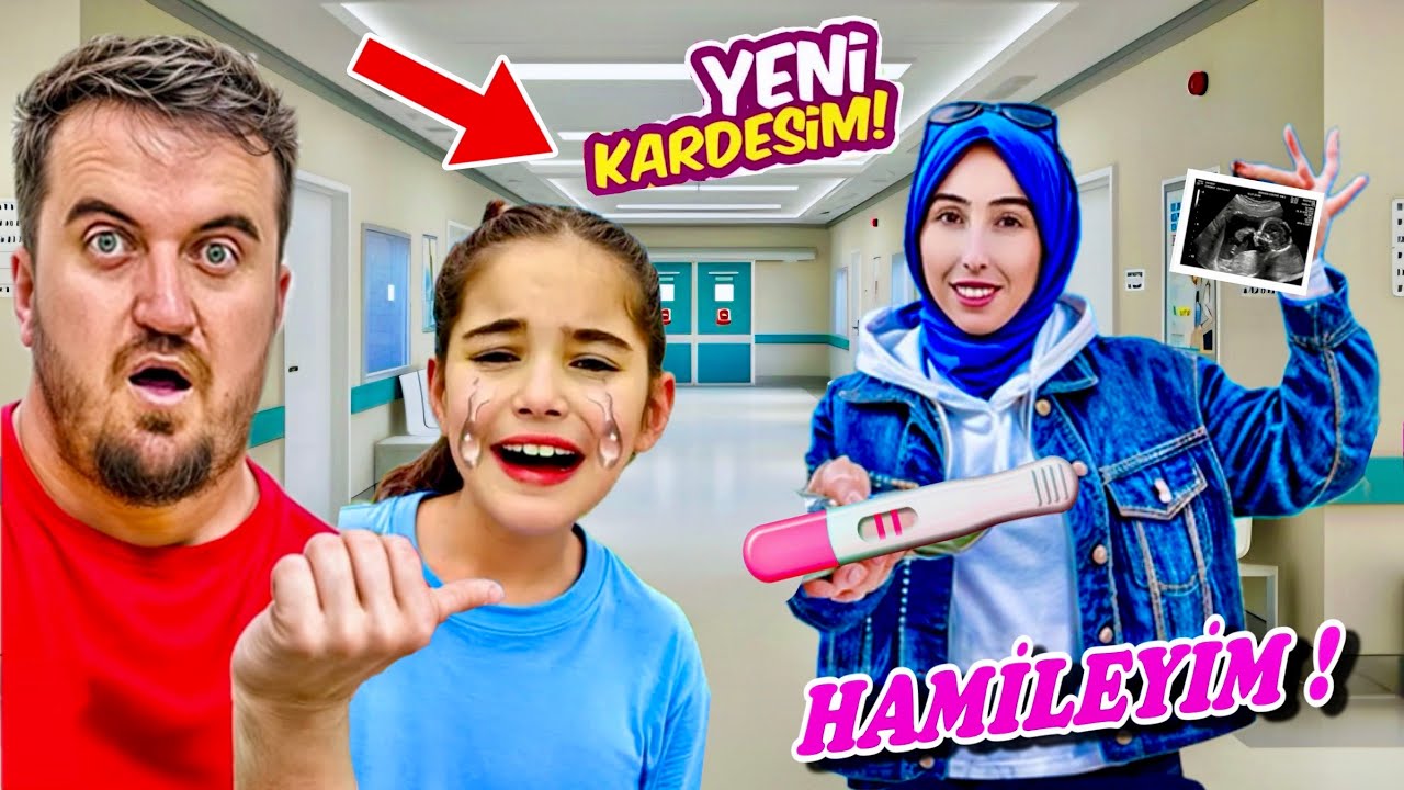 ELİF SİNEM’E KARDEŞ Mİ GELİYOR ?! ELİF SİNEM VE ABİSİNE MÜJDE VERDİK !! ANNEM HAMİLE !!