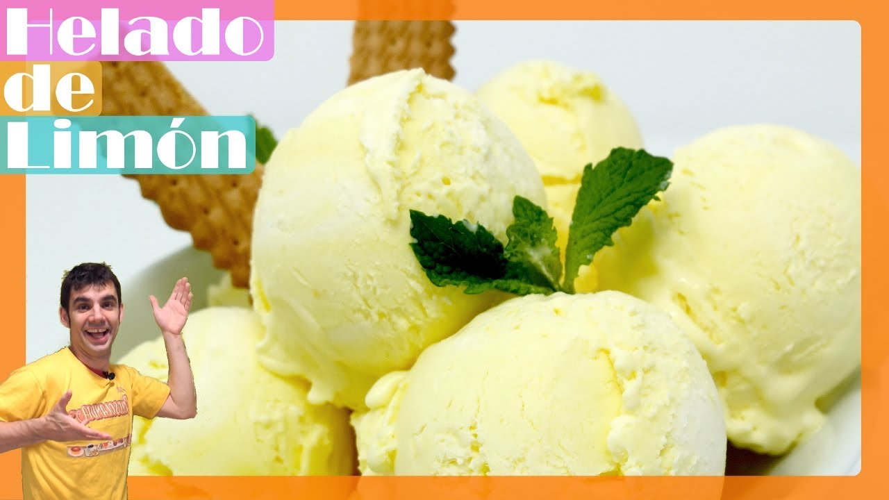 HELADO de LIMÓN Casero🍋 [ solo 3 INGREDIENTES ]🍧 🍨  | SIN MAQUINA 🍦. Receta # 497