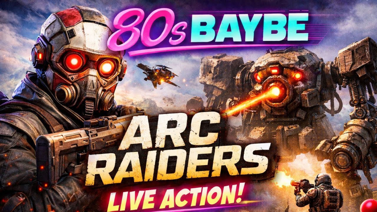 ARC RAIDERS Gameplay Is WILD… Live Reactions & Combat | 80sBaybe