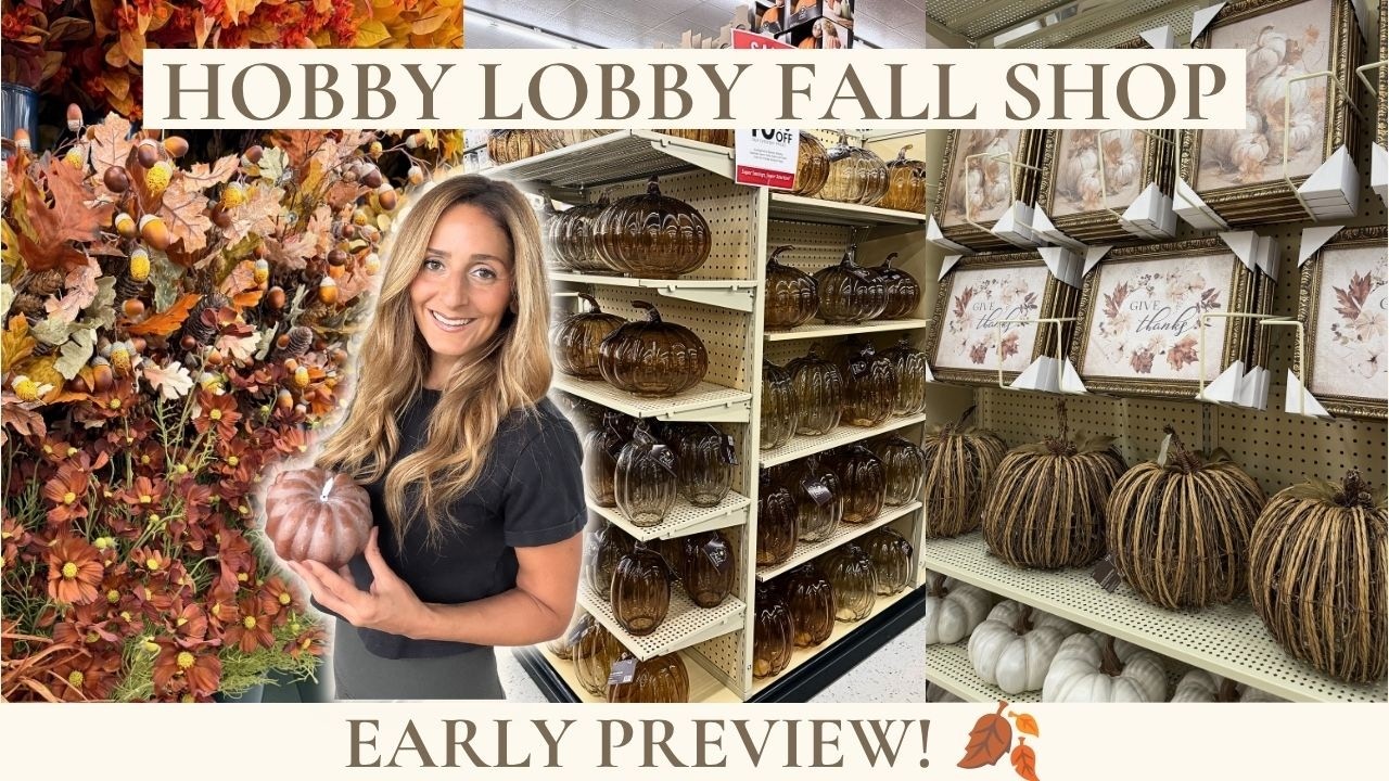 ШОПИНГ СО МНОЙ В HOBBY LOBBY К ОСЕНИ 2026 🍂 | Лучший новый осенний декор и ранние находки
