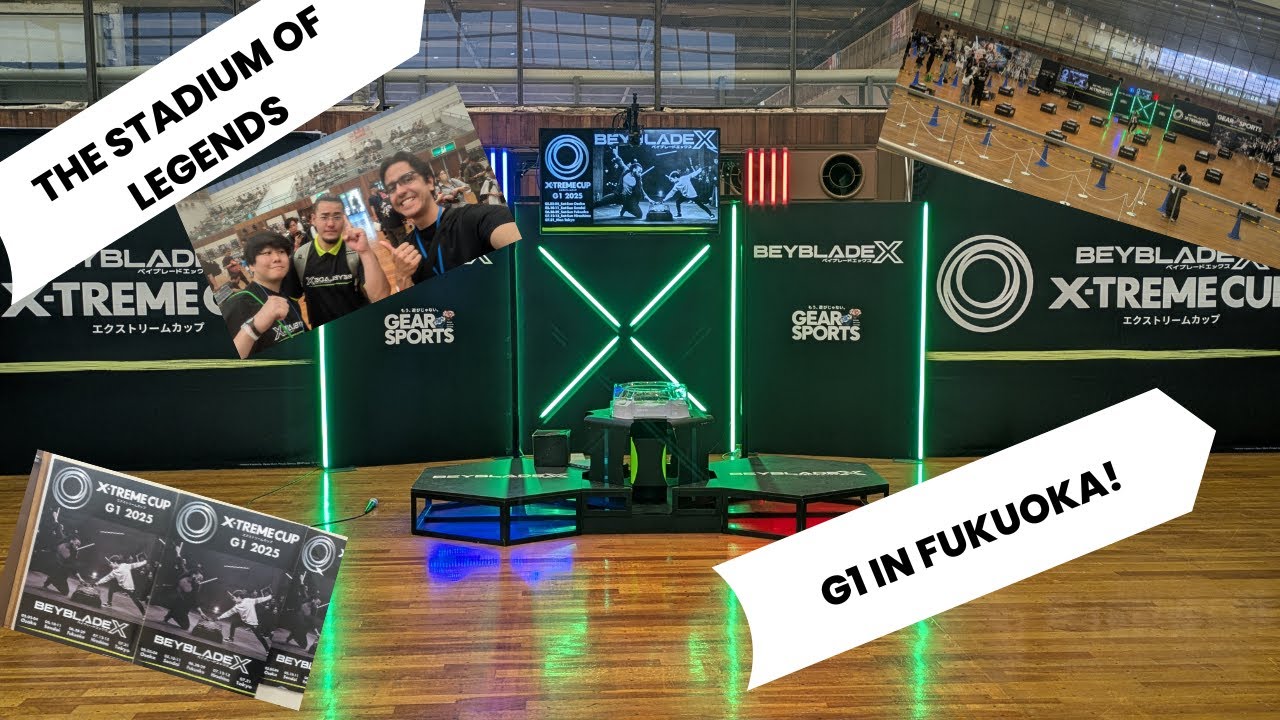 I went to one of the biggest Beyblade Tournaments in Japan! - The G1 Fukuoka experience [Beyblade X]