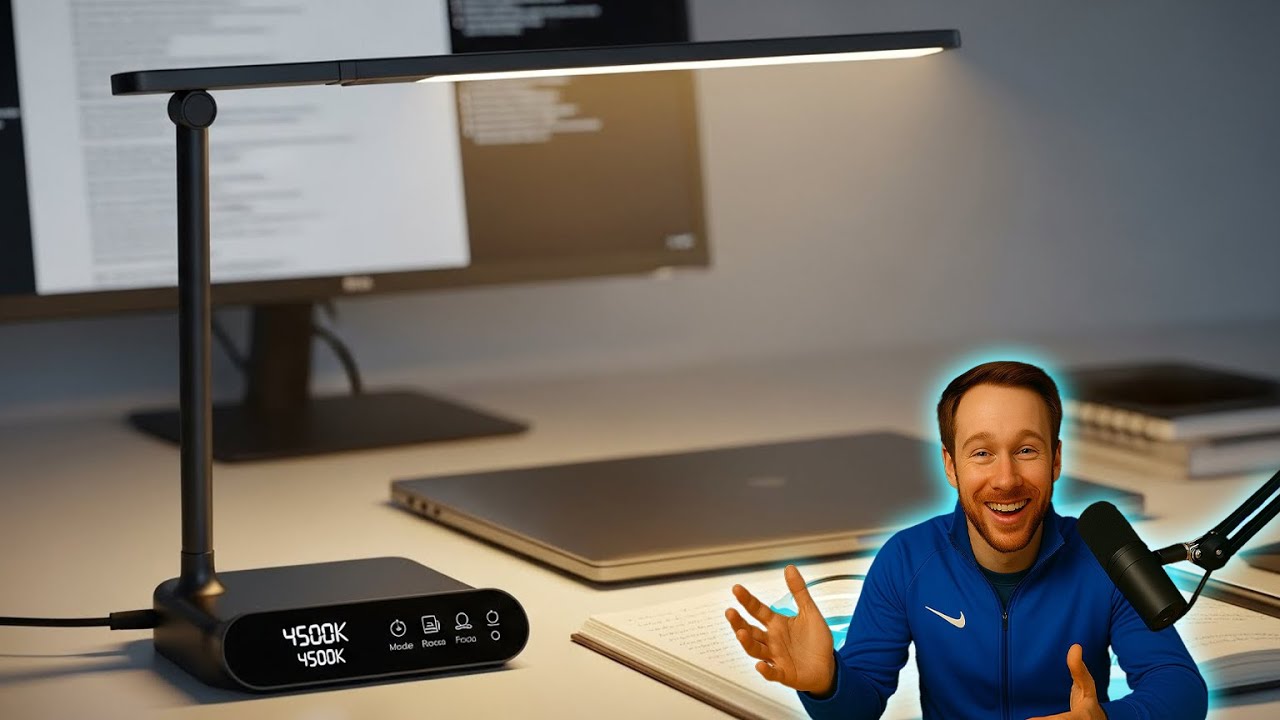 Smart Desk Lamp Review for Focus and Eye Strain