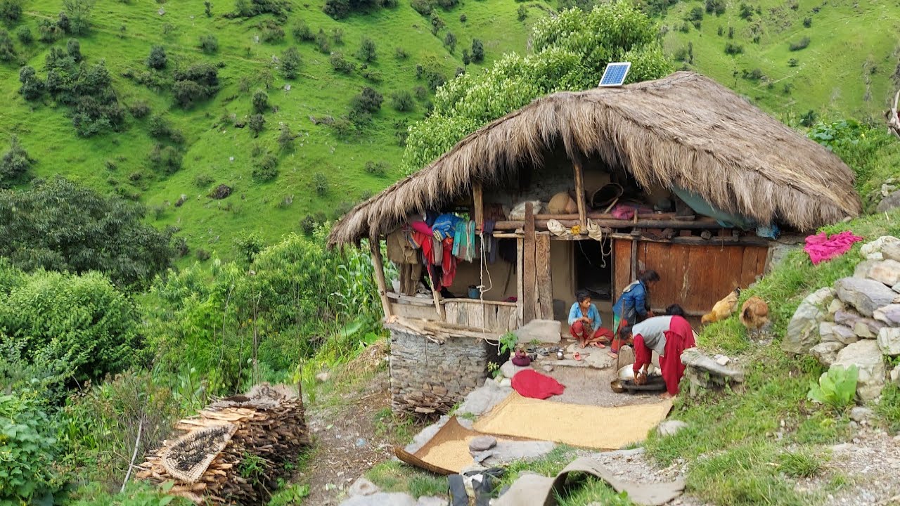 Smiles of the Hills – Heartwarming Life in Nepali Villages | All Seasons by IamSuman