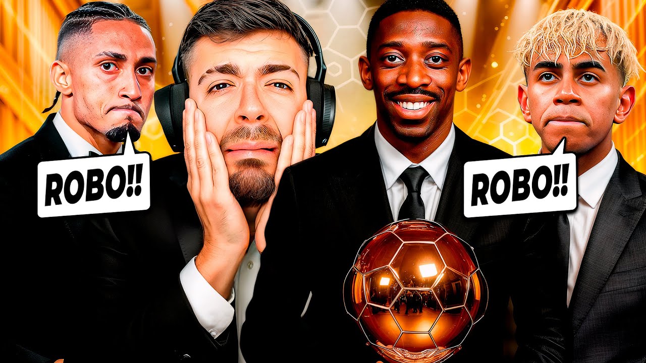 DEMBÉLÉ BALÓN DE ORO 2025. LAMINE YAMAL SEGUNDO. RAPHINHA QUINTO. ANÁLISIS DEL ESCÁNDALO ft DJMARIIO