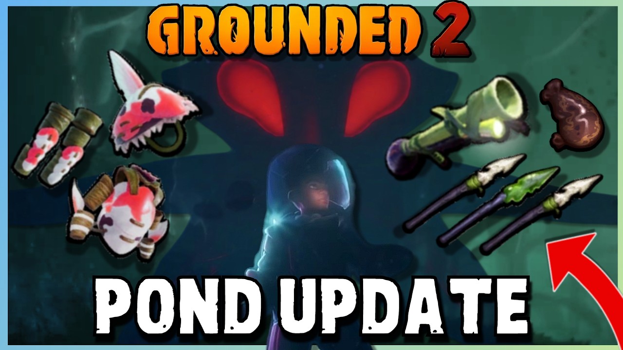 *НОВОЕ* Обновление Grounded 2 Pond: анонс! &mdash; Трейлер и подробный план развития игры!!