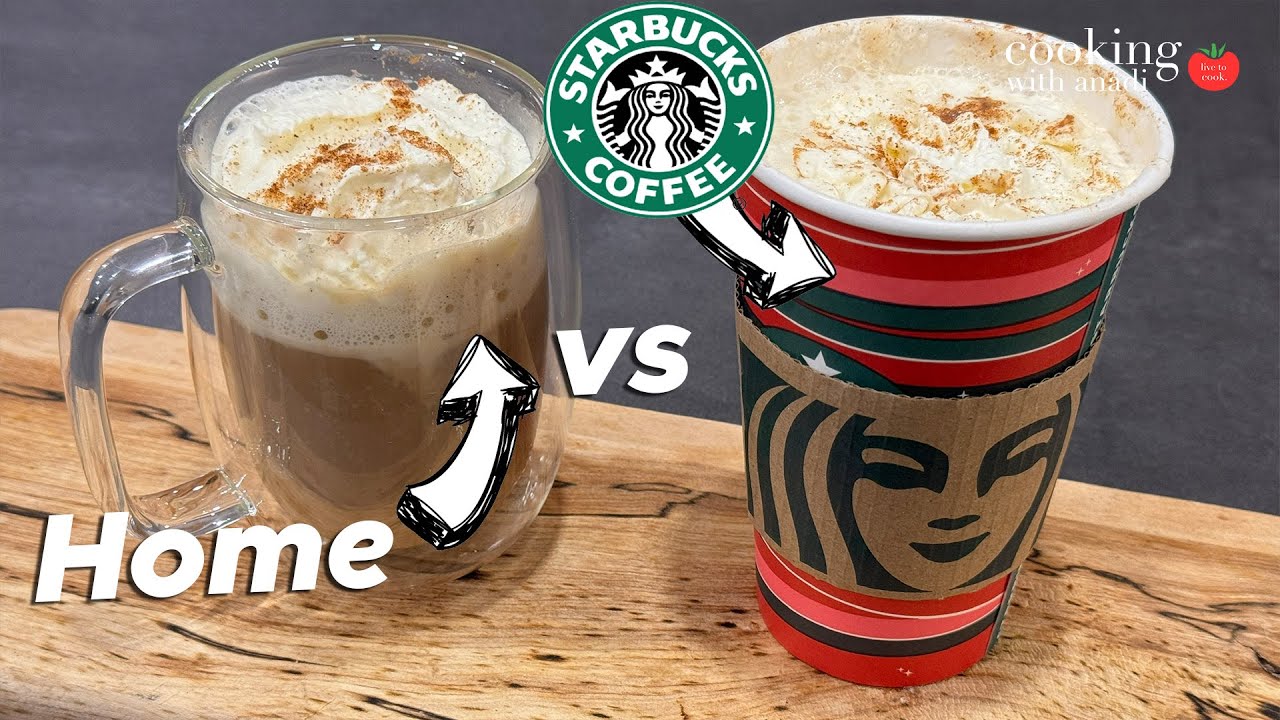 How to Make a Better than Starbucks Gingerbread Latte