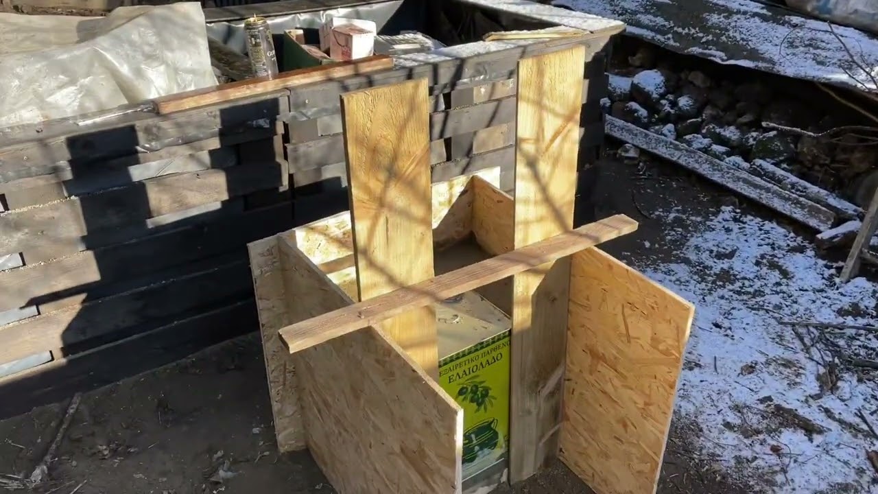 Outdoor cooker build. Made with up-cycled cans. ESP 1
