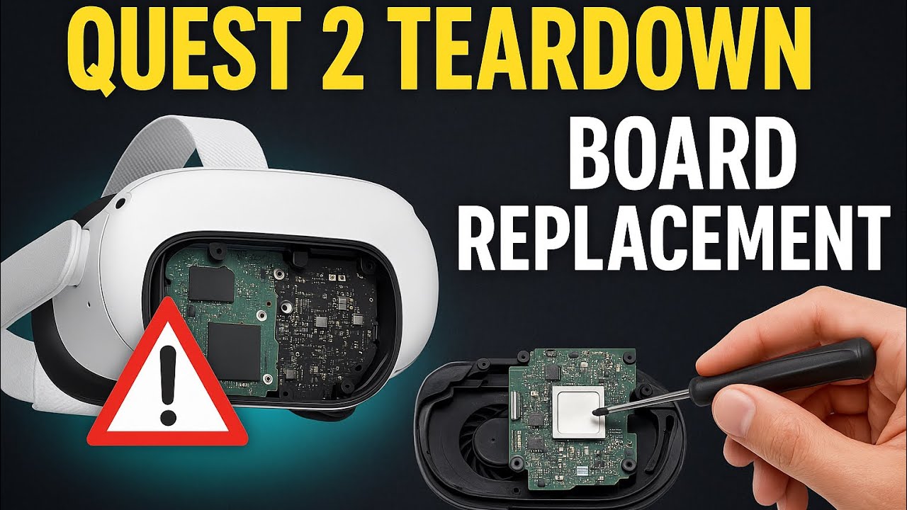 Oculus Quest 2 Motherboard Replacement & Teardown 🔧||@PJDG REPAIR HUB ||
