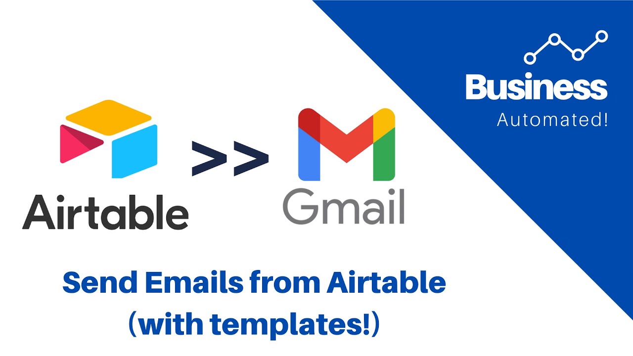 The simplest way to send Gmail emails from Airtable with a click of a button!