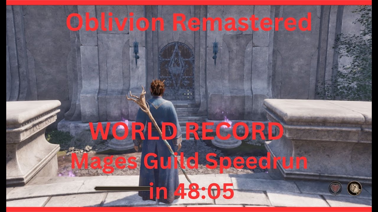 [WR] Oblivion Remastered Mages Guild Speedrun in 48:05