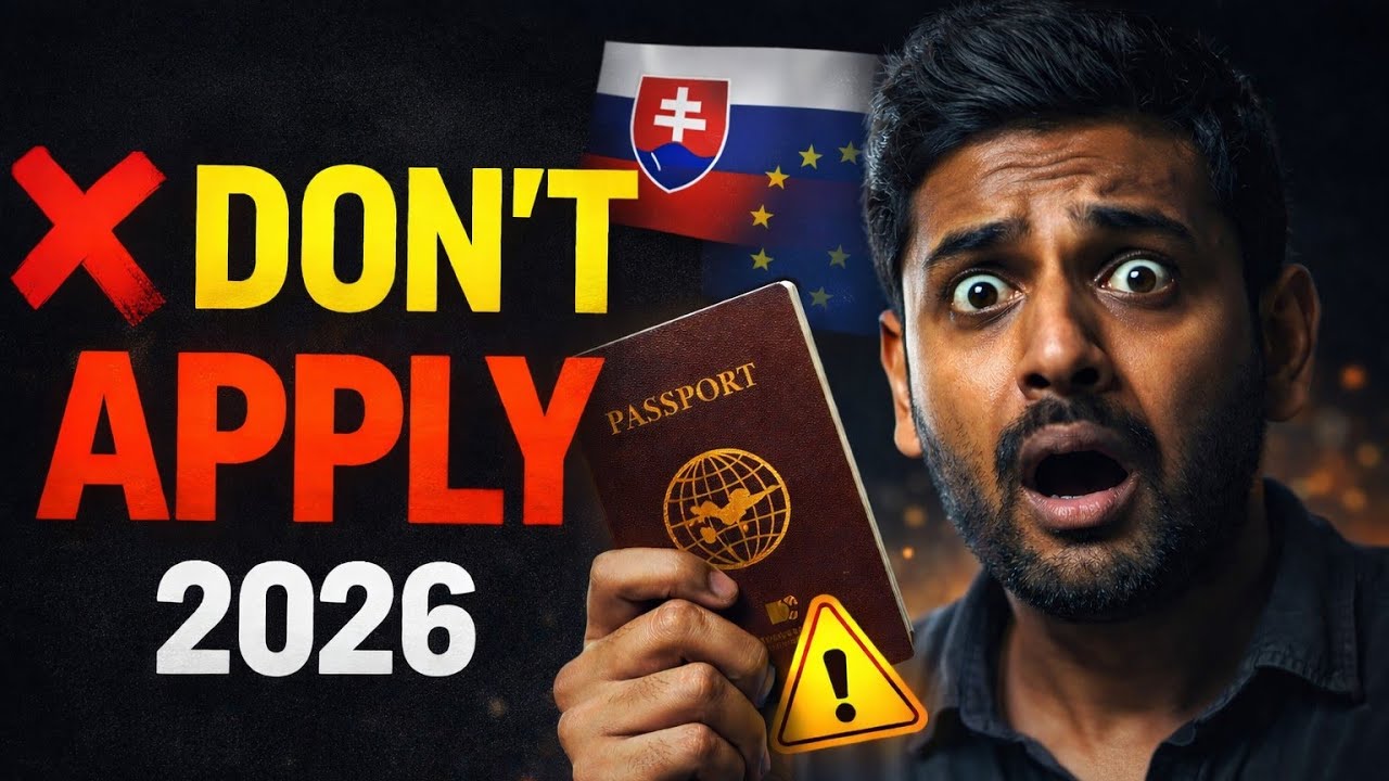 ⚠️ Рабочая виза в Словакию на 2026 год: 90% заявителей получат отказ (правда)