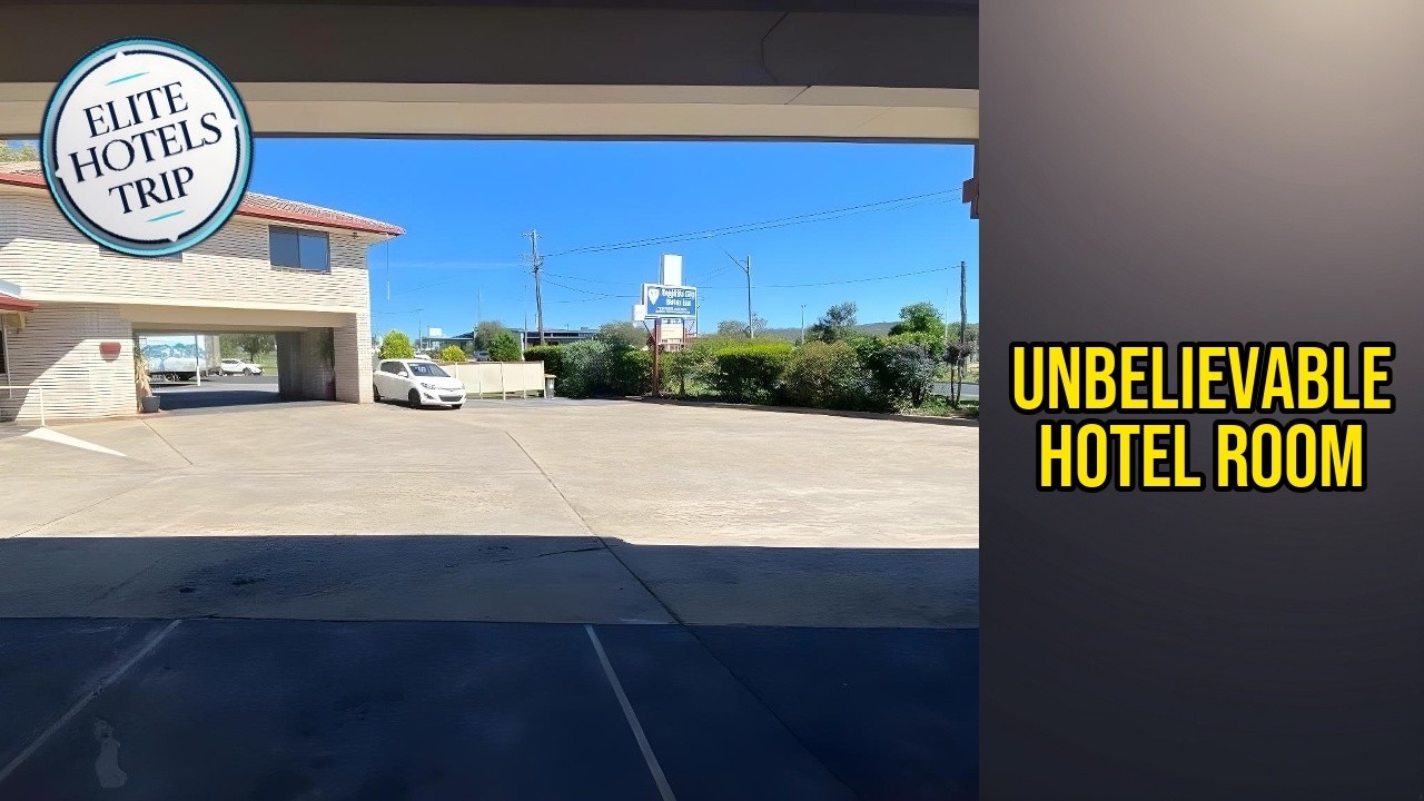 Sapphire City Motor Inn - Unbelievable Hotel Room | Inverell, Australia🏩