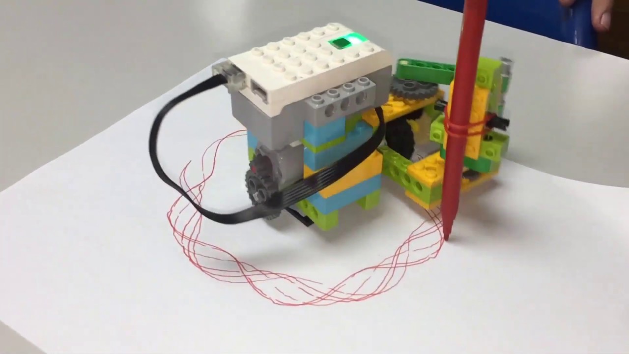 WEDO 2.0 LEGO Education ⚙️ ESPIR&Oacute;GRAFO [SPIROGRAPH] (Proyectos LEGO WeDo 2.0 45300 Core Set)
