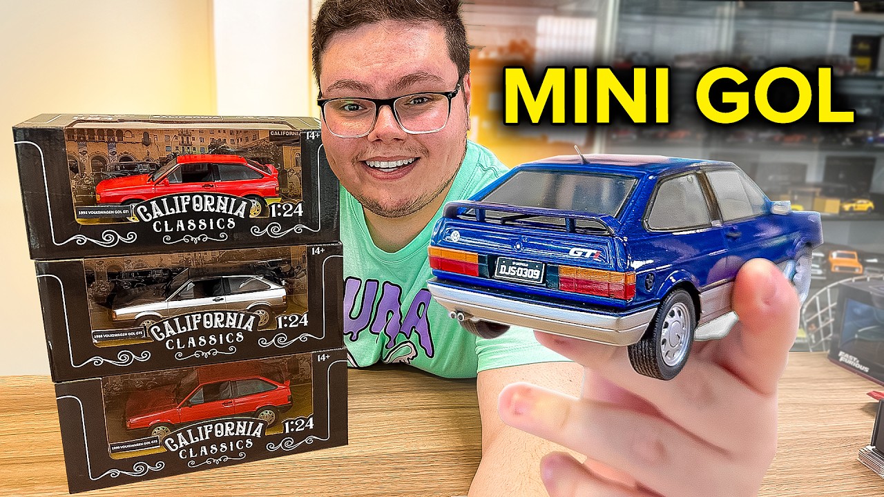 ACHEI UM MINI GOL NO MAIOR GALPÃO DE MINIATURAS DO BRASIL