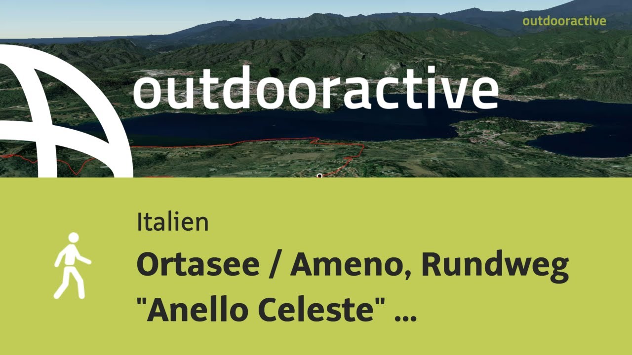Wanderung in Italien: Ortasee / Ameno, Rundweg 