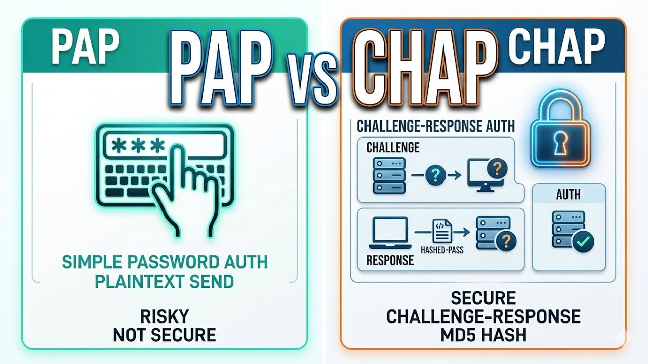 PAP and CHAP Explained