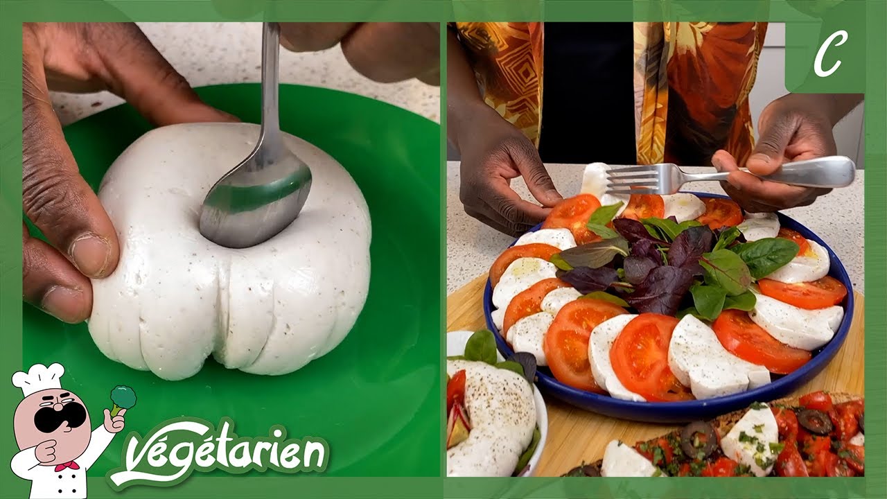 Une mozzarella sans lait à base de noix de cajou ! 🤯🧀🇮🇹