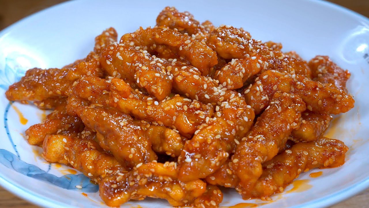 年夜菜系列之———第四十九道菜，为什么饭店的糖醋里脊外脆里嫩不发柴呢，今天教你正确菜的做法，酸甜适口，根本停不下来#like #美食分享日常 #料理