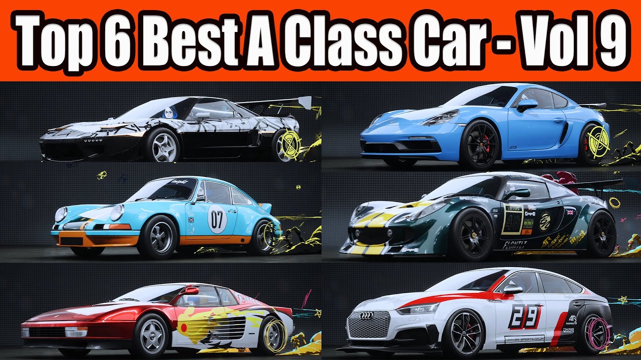 Top 6 Best A Class Car in NFS Unbound Vol 9