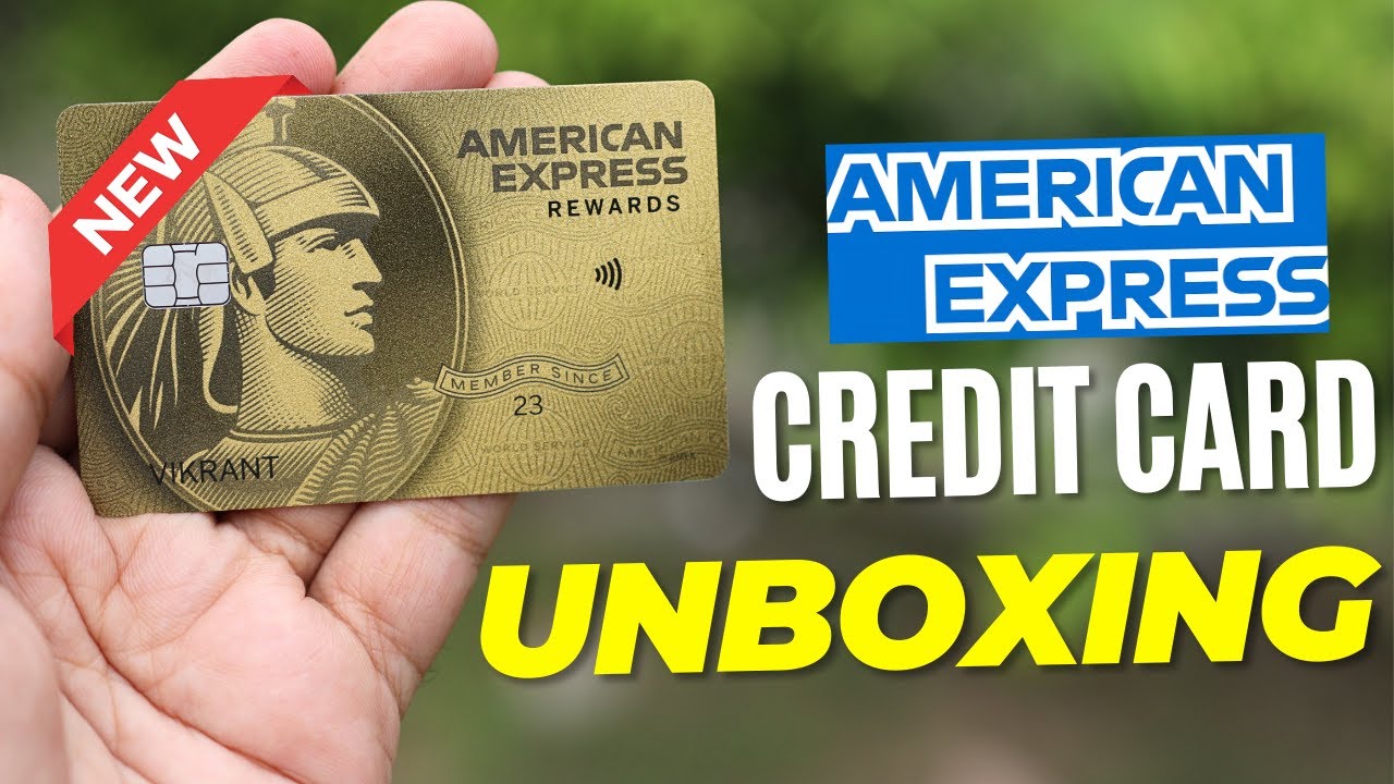 New American Express Rewards Credit Card Unboxing | HIGH APPROVAL RATE