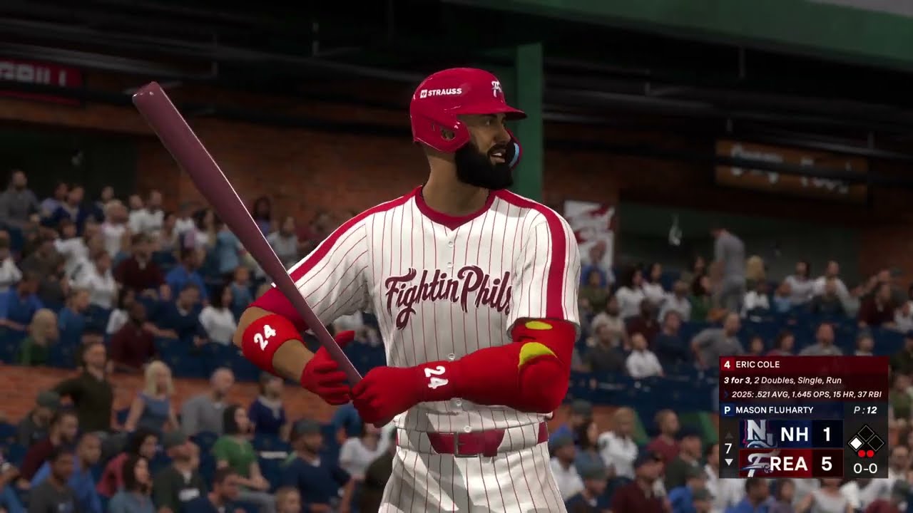 Can Eric Cole Hit a ? Homer? Watch His Amazing Game! ep. 16