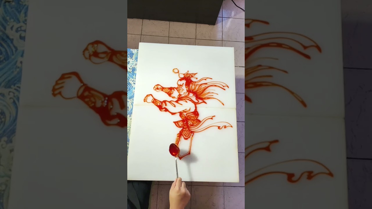 Sugar Painting Perfection! Chinese Art That&rsquo;s Sweet and Stunning #SugarPainting #ChineseArt