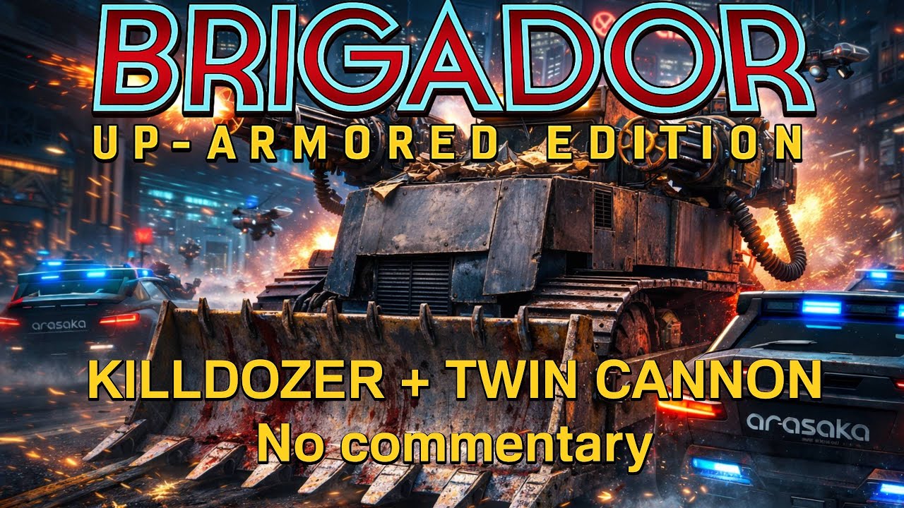 Playable Killdozer w/ twin cannons? | Brigador