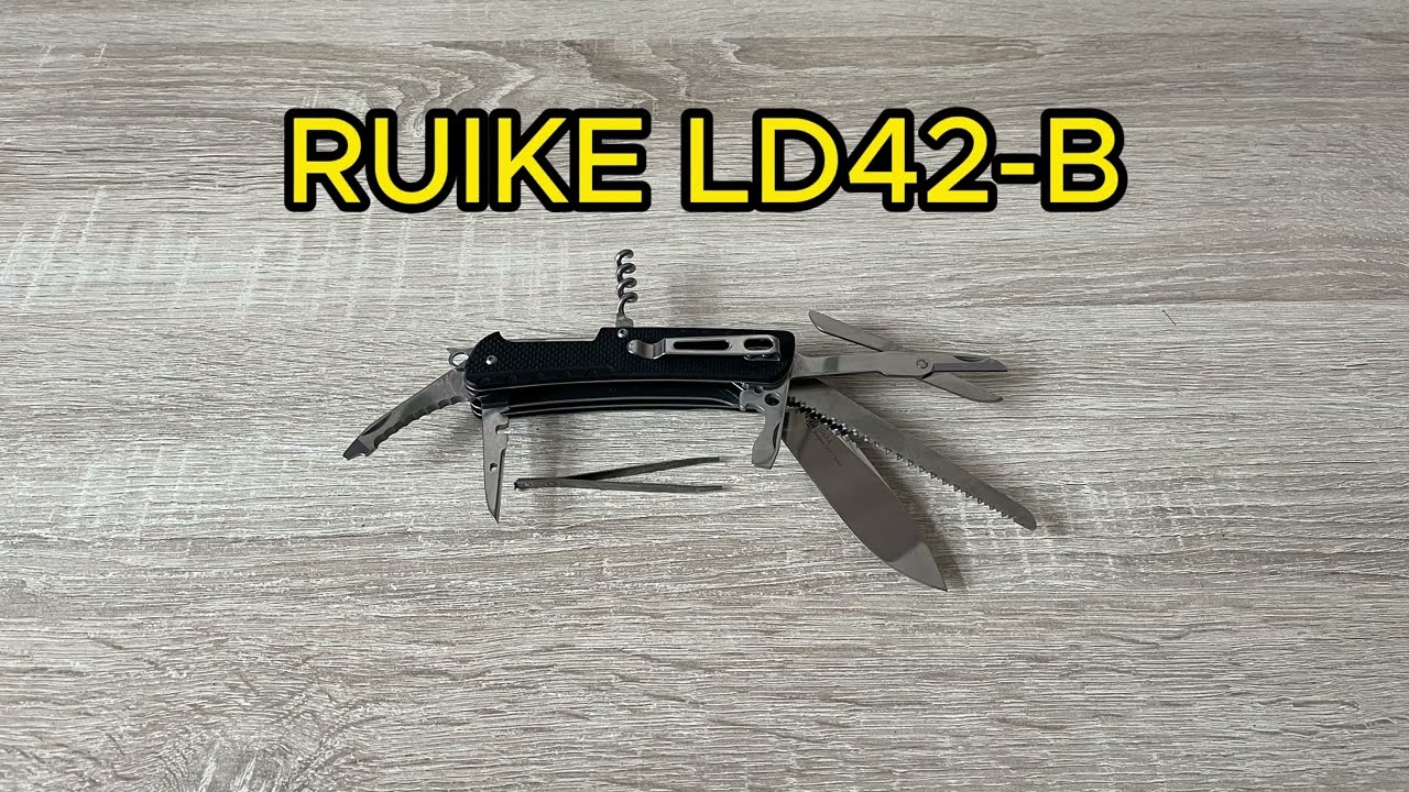 RUIKE LD42-B (nůž který mě příjemně překvapil)