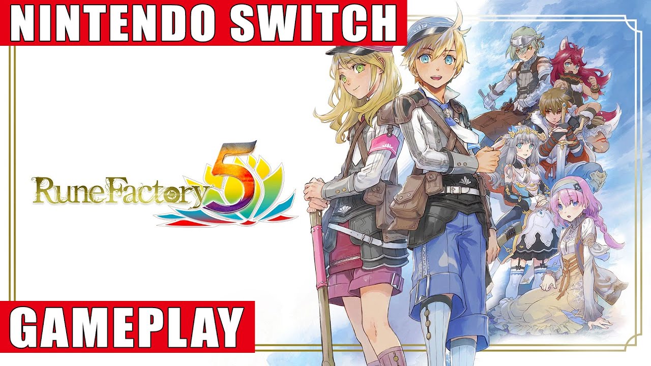 Rune Factory 5 Nintendo Switch Gameplay
