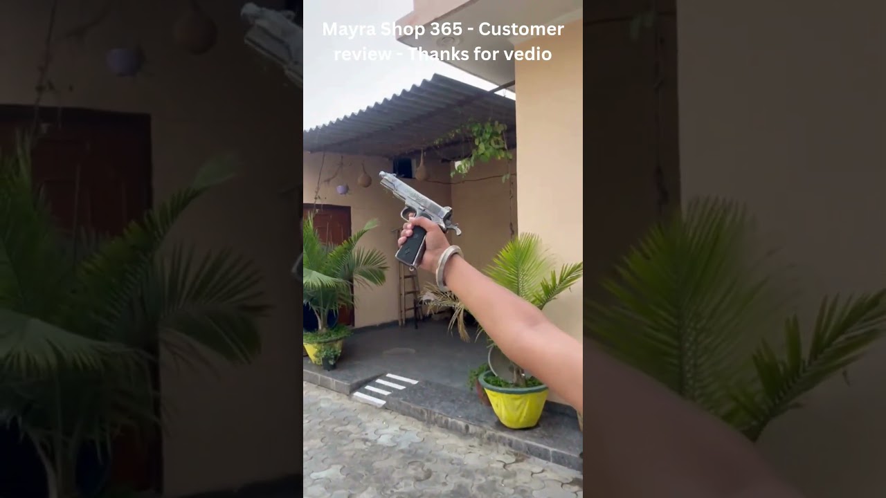 Sound Gun Review by Mayra Shop 365 customer #airgun