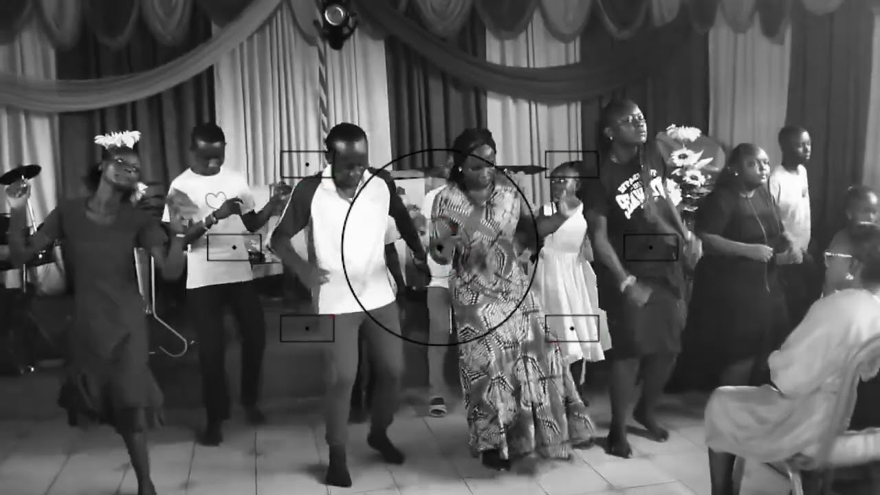Turning around dance by angelic anointing 
