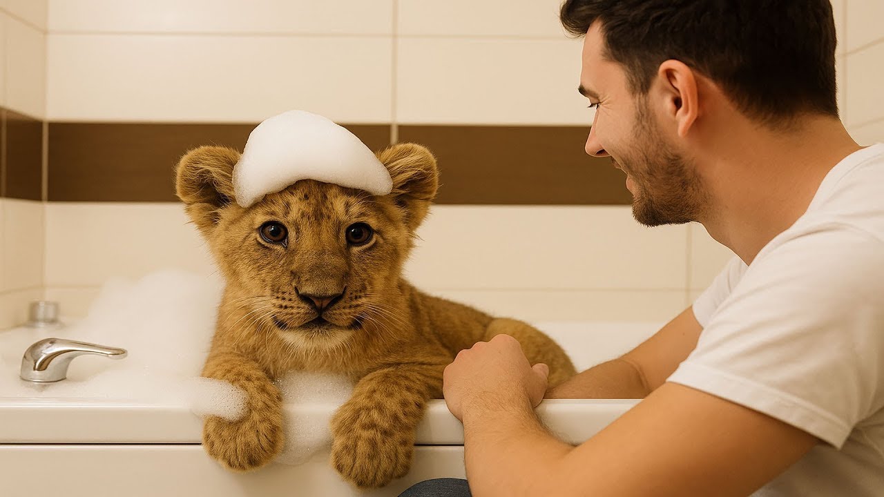 Cet Homme a SECRÈTEMENT Élevé Un LIONÇEAU et L'a Traité Comme Son Fils